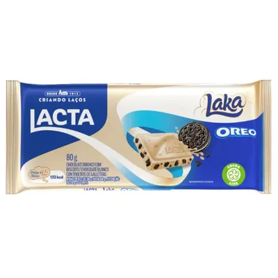 Chocolate Laka Oreo 80g - LACTA